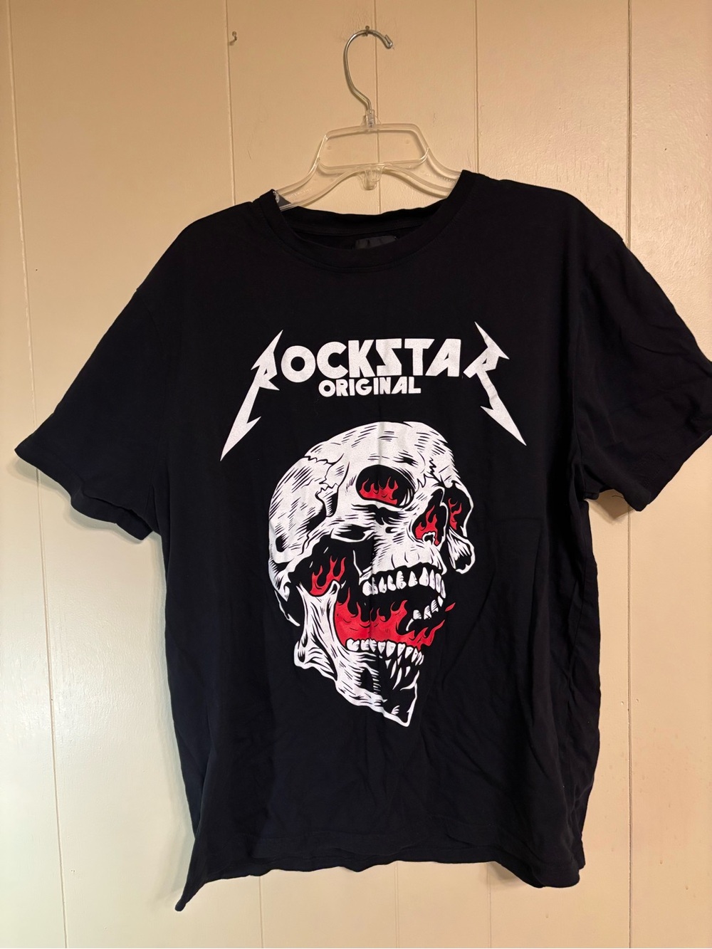 Rockstar Graphic Skull T‑Shirt